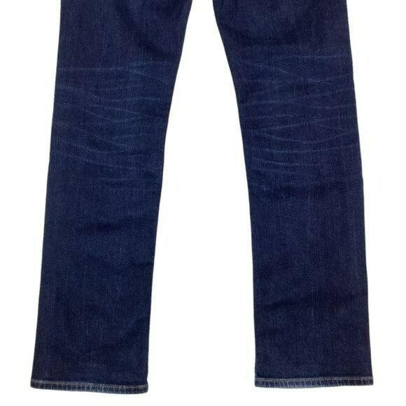 Hudson Mens Byron Straight Zip Fly Jeans 32 Dark Wash Cotton/Polyester - Picture 10 of 14